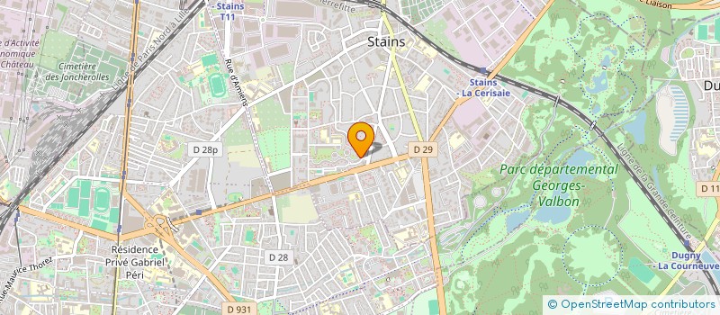 localisation de l'entreprise TECHNIQUE ASSISTANCE à STAINS
