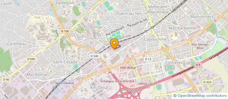 localisation de l'entreprise TECHNIQUE ASSISTANCE PROFESSIONNELLE à NIMES