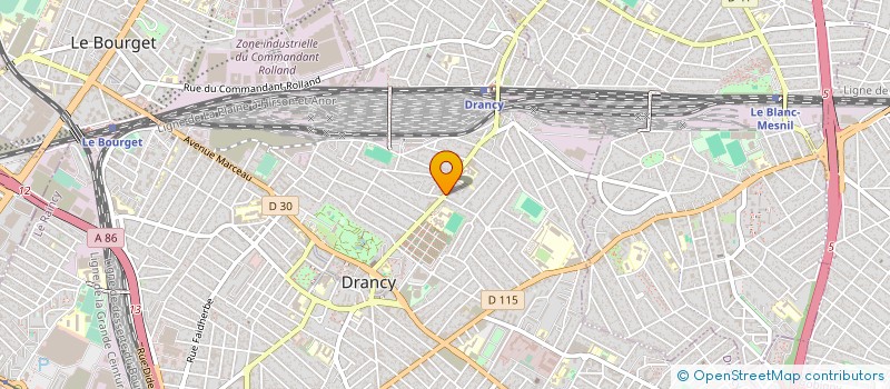 localisation de l'entreprise TECHNIQUE AUTO DRANCY TAD à DRANCY