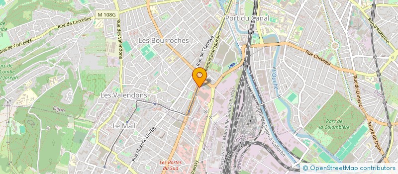 localisation de l'entreprise TECHNIQUE AUTO SPORT à DIJON