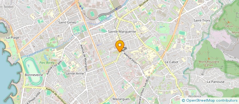 localisation de l'entreprise TECHNIQUE AVANCEE GESTION ENTREPRISE à MARSEILLE