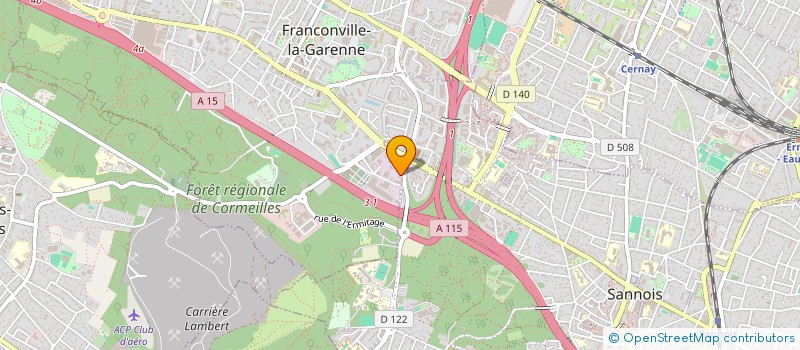 localisation de l'entreprise TECHNIQUE BATIMENT à FRANCONVILLE