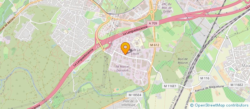 localisation de l'entreprise TECHNIQUE BATIMENT CONCEPT SUD à SAINT-JEAN-DE-VEDAS