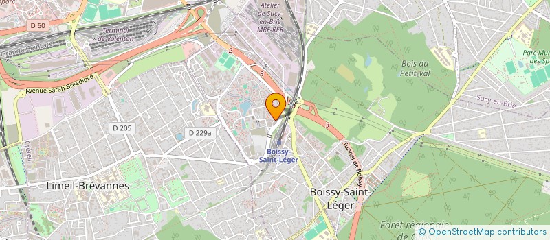 localisation de l'entreprise TECHNIQUE BATIMENT SERVICE à BOISSY-SAINT-LEGER