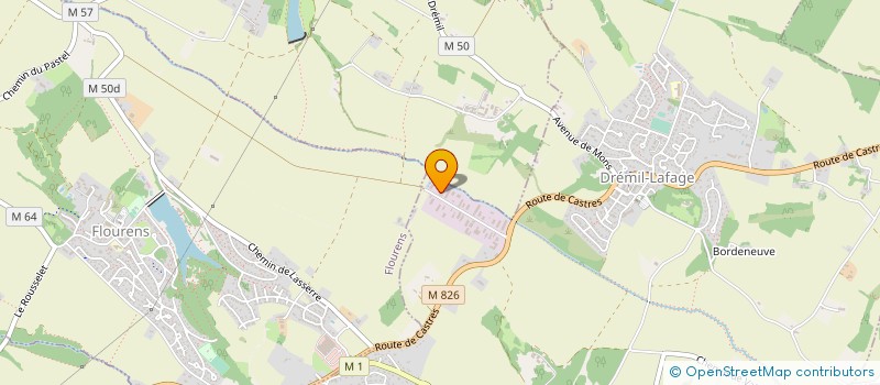 localisation de l'entreprise TECHNIQUE BETONS ALLEGES-TBA à DREMIL-LAFAGE