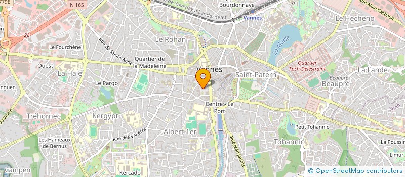 localisation de l'entreprise TECHNIQUE BRETAGNE SELECTION SERVICE à VANNES