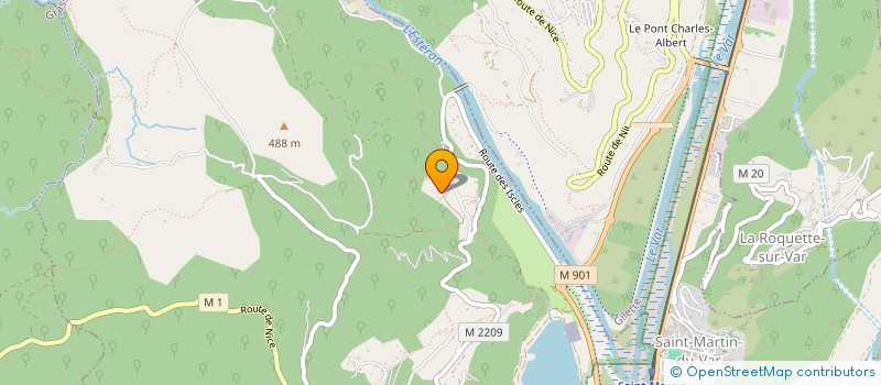 localisation de l'entreprise TECHNIQUE BROCOISE DU BATIMENT  LE BROC