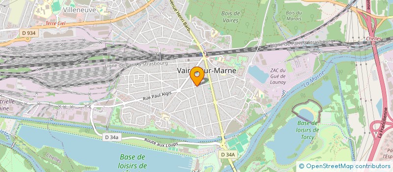 localisation de l'entreprise TECHNIQUE CERAMIQUE à VAIRES-SUR-MARNE