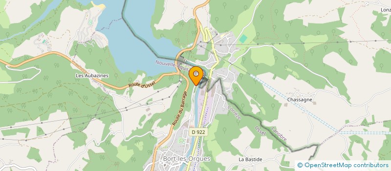 localisation de l'entreprise TECHNIQUE CONCEPT TRAVAUX  BORT-LES-ORGUES