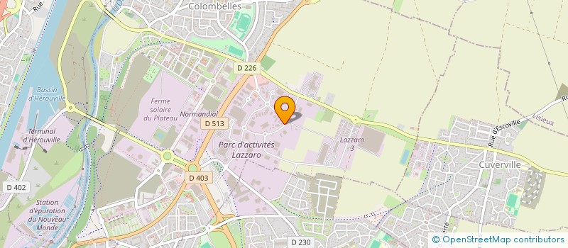 localisation de l'entreprise TECHNIQUE CONCEPTION CONTROLE à COLOMBELLES