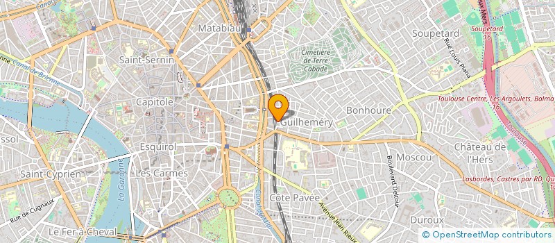 localisation de l'entreprise TECHNIQUE CONSTRUCTION HABITAT D'OC à TOULOUSE