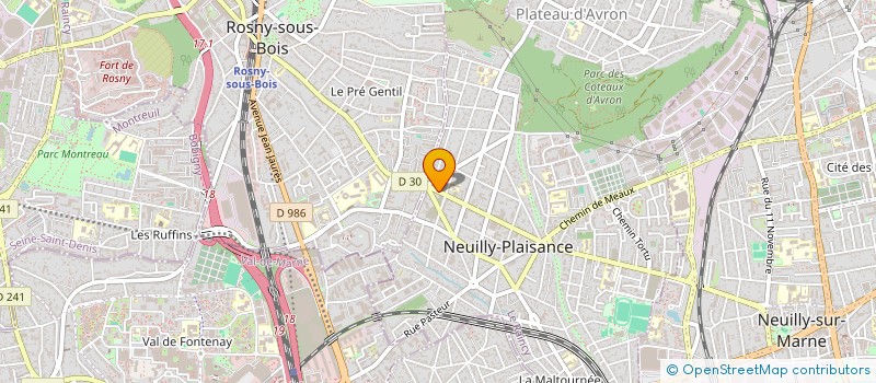 localisation de l'entreprise TECHNIQUE CONTROLE PREVENTION à NEUILLY-PLAISANCE