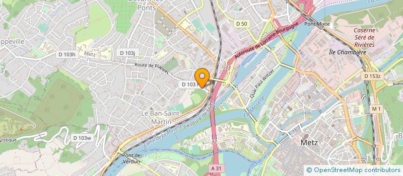 localisation de l'entreprise TECHNIQUE D AUTOMATION EUROPEENNE à METZ