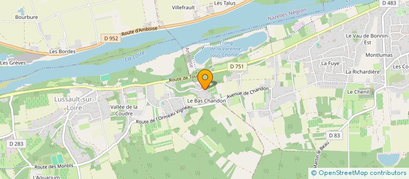 localisation de l'entreprise TECHNIQUE D SOLS  AMBOISE