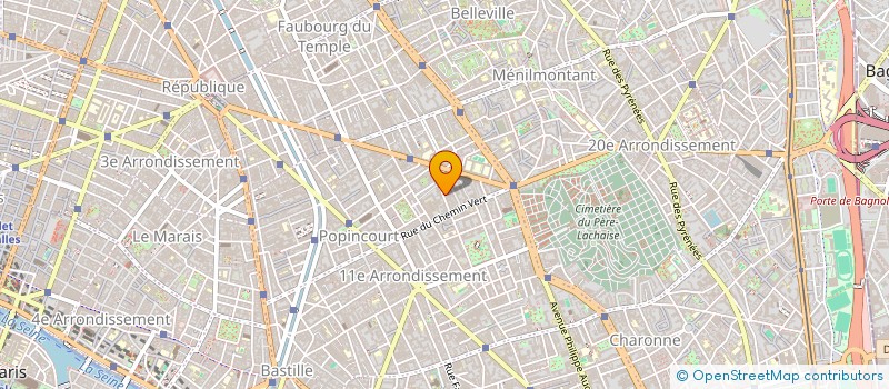 localisation de l'entreprise TECHNIQUE DE VENTE D'AVANT GARDE  PARIS