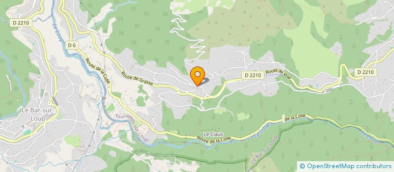 localisation de l'entreprise TECHNIQUE DES ARTS ET DECORATIONS à TOURRETTES-SUR-LOUP