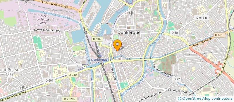 localisation de l'entreprise TECHNIQUE DIFFUSION à DUNKERQUE