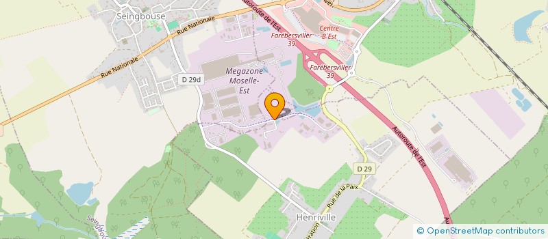 localisation de l'entreprise TECHNIQUE EAU CHAUFFAGE AEROLIQUE  HENRIVILLE