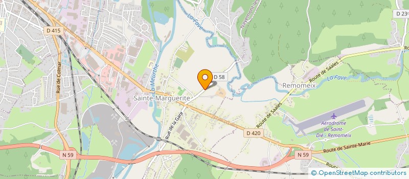 localisation de l'entreprise TECHNIQUE ELECTRICITE SERVICES  SAINTE-MARGUERITE