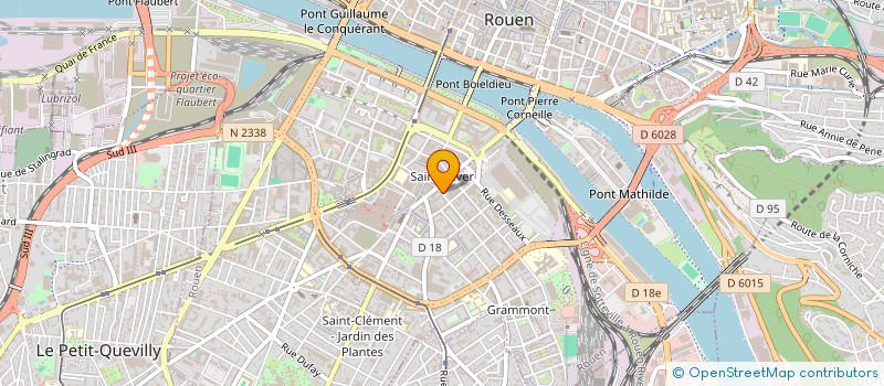 localisation de l'entreprise TECHNIQUE ELECTRONIQUE APPLIQUEE à ROUEN