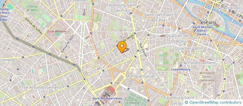 localisation de l'entreprise TECHNIQUE ENGENIERIE SOUS TRAITANCE à PARIS