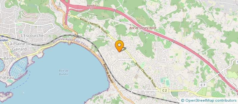 localisation de l'entreprise TECHNIQUE ENVIRONNEMENT SERVICES à SANARY-SUR-MER