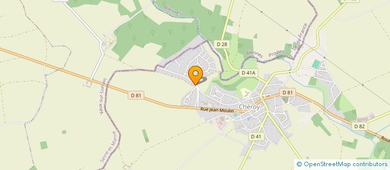localisation de l'entreprise TECHNIQUE EQUIPEMENT à CHEROY