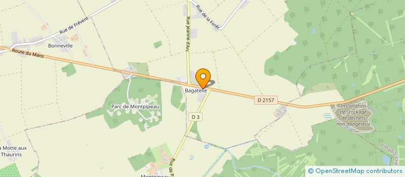 localisation de l'entreprise TECHNIQUE ET BATIMENT à ROZIERES-EN-BEAUCE