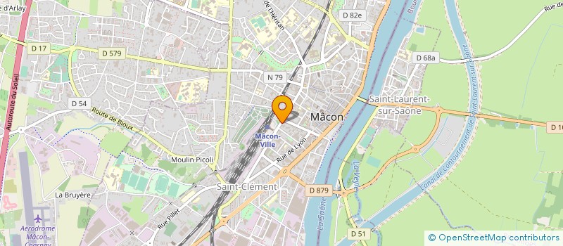 localisation de l'entreprise TECHNIQUE ET CONSTRUCTION - TECO à MACON