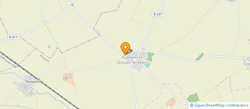 localisation de l'entreprise TECHNIQUE ET DIFFUSION à AUBEPIERRE-OZOUER-LE-REPOS