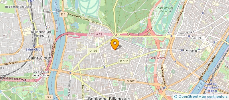 localisation de l'entreprise TECHNIQUE ET PARTICIPATION à BOULOGNE-BILLANCOURT