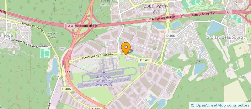 localisation de l'entreprise TECHNIQUE ET SECURITE à CROISSY-BEAUBOURG