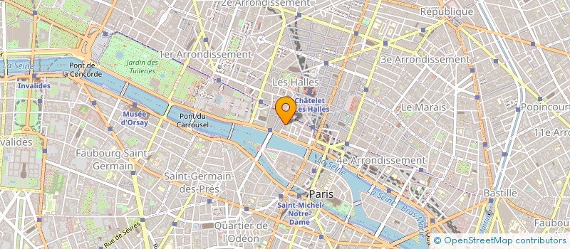 localisation de l'entreprise TECHNIQUE ETUDE CONSEIL NEGOCE INFORMATIQUE INGENIERIE SERVICE à PARIS