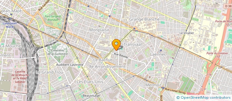 localisation de l'entreprise TECHNIQUE ETUDES APPLICATIONS à LYON