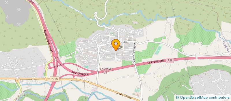 localisation de l'entreprise TECHNIQUE FORAGE GEOTECHNIQUE  COUDOUX