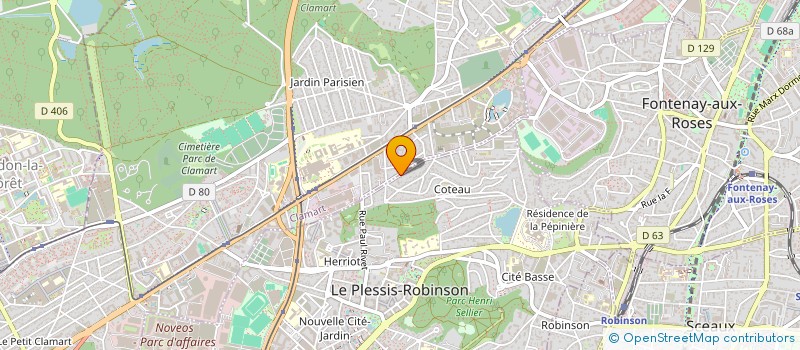 localisation de l'entreprise TECHNIQUE GENERALE DE PROTECTION à LE PLESSIS-ROBINSON