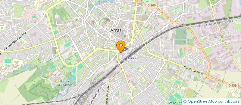 localisation de l'entreprise TECHNIQUE INDUSTRIELLE DE BRASAGE à ARRAS