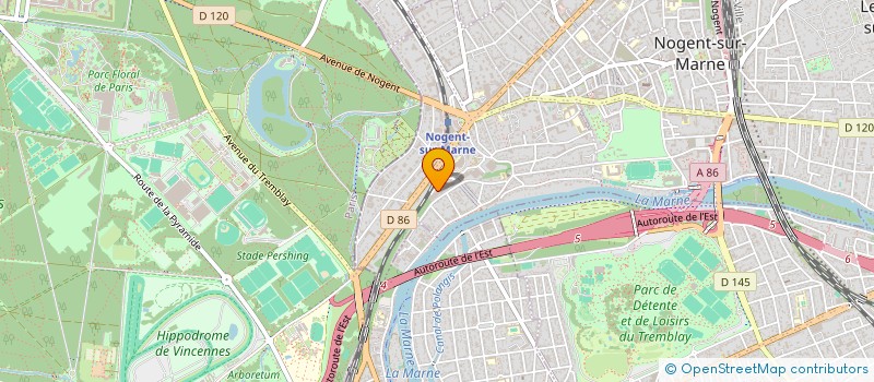localisation de l'entreprise TECHNIQUE INVESTISSEMENTS à NOGENT-SUR-MARNE