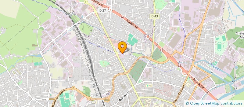 localisation de l'entreprise TECHNIQUE MATERIEL COUTURE - TMC à RIORGES