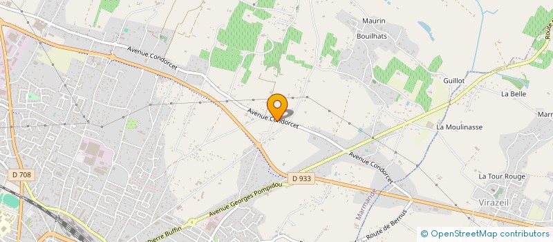 localisation de l'entreprise TECHNIQUE MATERIEL ELECTRIQUE à MARMANDE