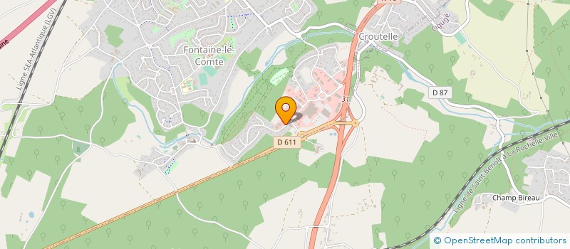 localisation de l'entreprise TECHNIQUE MEDICALE DU CENTRE à FONTAINE-LE-COMTE