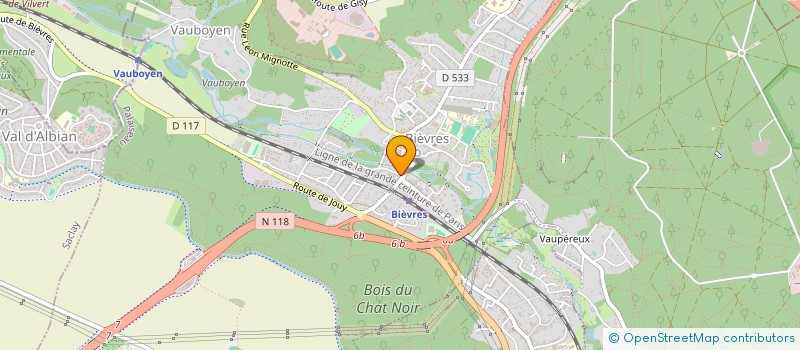 localisation de l'entreprise TECHNIQUE MODERNE DES ALLIAGES à BIEVRES