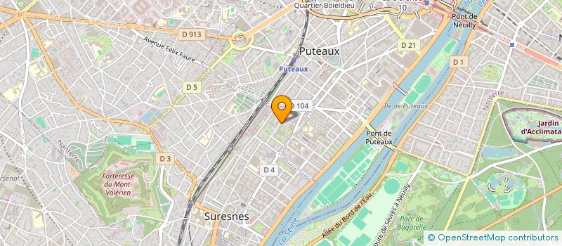 localisation de l'entreprise TECHNIQUE OBJECTIF PRODUCT TOP à SURESNES