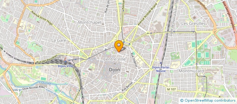localisation de l'entreprise TECHNIQUE PEDIATRIQUE à DIJON