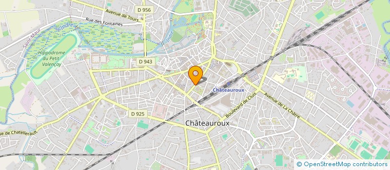 localisation de l'entreprise TECHNIQUE PLAN à CHATEAUROUX