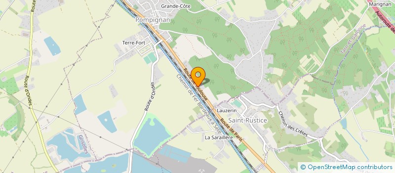 localisation de l'entreprise TECHNIQUE PRESTATION SERVICE  POMPIGNAN
