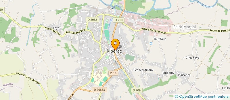 localisation de l'entreprise TECHNIQUE SERVICE DU RIBERACOIS à RIBERAC