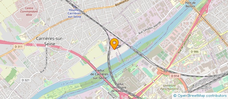 localisation de l'entreprise TECHNIQUE SERVICE TELECOMUNICATIONS  CARRIERES-SUR-SEINE