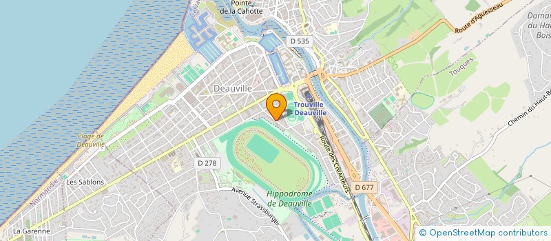 localisation de l'entreprise TECHNIQUE SOLUTIONS BATIMENT (TSB) à DEAUVILLE