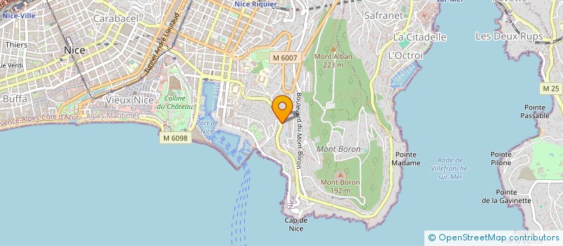 localisation de l'entreprise TECHNIQUES ALTERNATIVES DE COMMUNICATION PAR LE TOUCHER à NICE